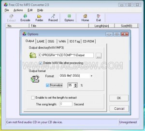 free cd to mp3