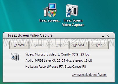 Freez Screen Video Capture - Main