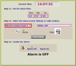 music alarm clock