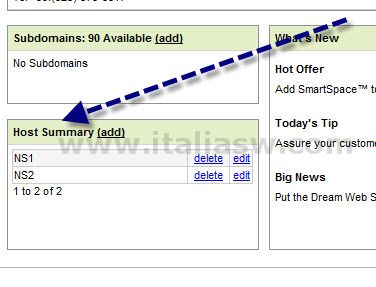 Godaddy - Custom Nameserver - 01