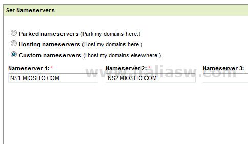 Godaddy - Custom Nameserver - 03