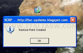 Single Click Restore Point