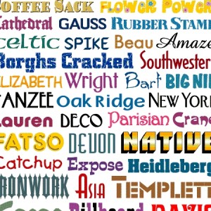 logo fonts