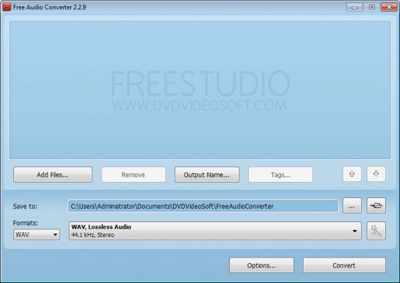 Screenshot - Free Audio Converter - 01