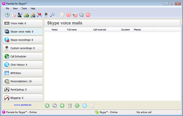 Screenshot - Pamela for Skype - 02