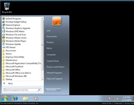Screenshot - Windows 7 Professional Test Drive - 02