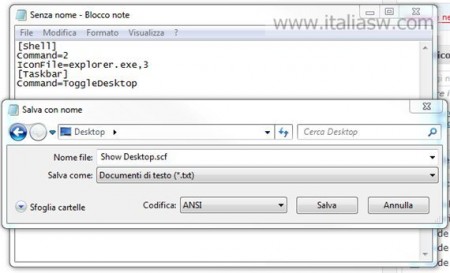 Screenshot - Windows 7 - Visualizza Desktop