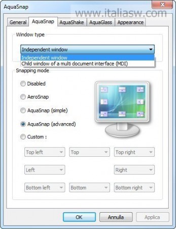Screenshot - AquaSnap