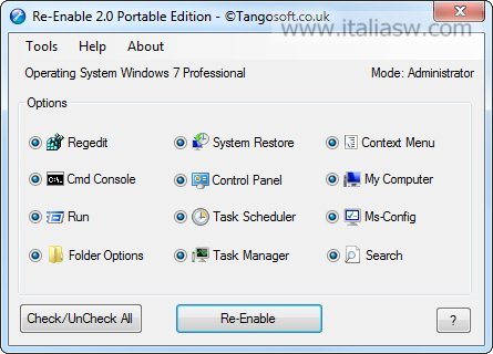Screenshot - Reenable