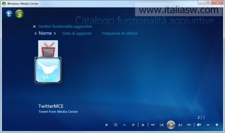 Screenshot - Twitter MCE - Accesso
