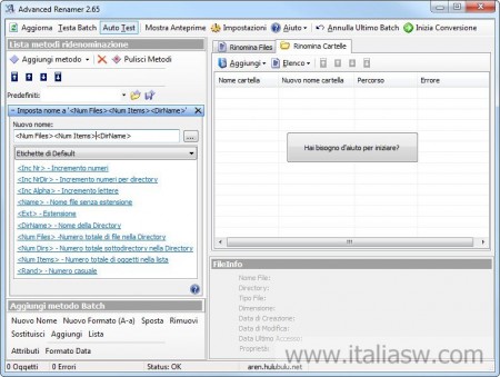 Screenshot - Advanced Renamer