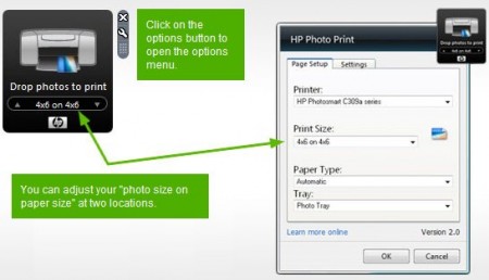 Screenshot - HP Photo Print Gadget - 01