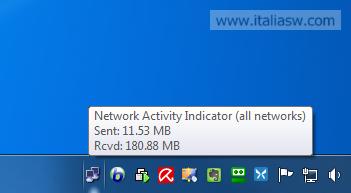 Screenshot - Network Activity Indicator