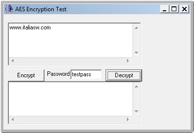 Screenshot - AES Encryption Test - 01