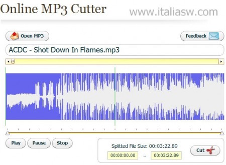 Screenshot - Online MP3 Cutter