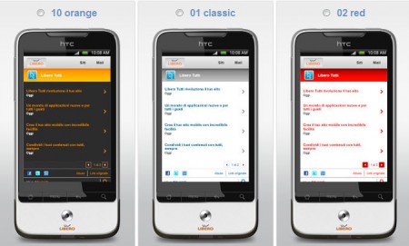 Screenshot - Wind Libero Mobile - Colori