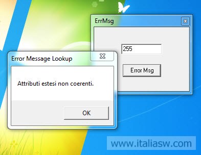 Screenshot - Windows Error Code