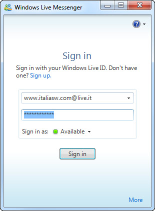 Screenshot - Windows Live Messenger 2010Messenger 
