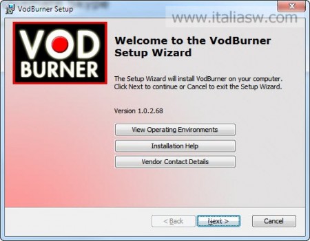 Screenshot - VodBurner - 01