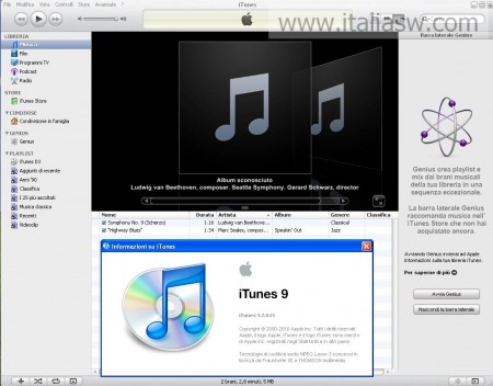 Screenshot - iTunes 9.2 - 01 - Main