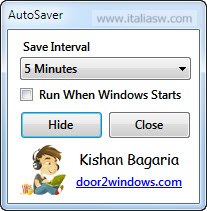 Screenshot - Autosave