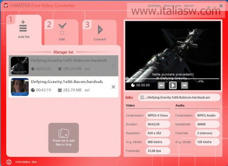 Screenshot - Hamster Video Converter - 01