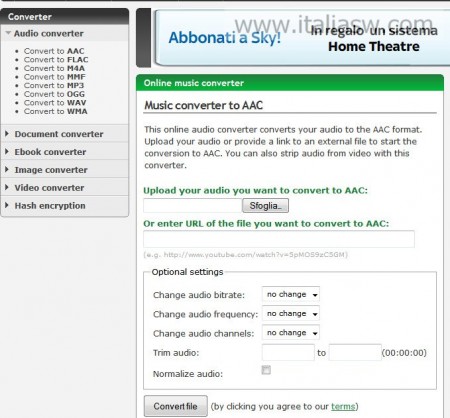 Screenshot - Online Converter - 02