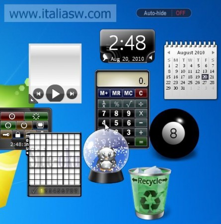 Screenshot - Gadget Windows 7 Vista