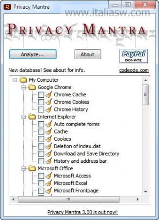 Screenshot - Privacy Mantra - 01