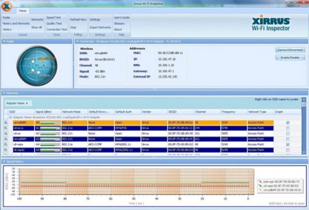 Screenshot - Xirrus Desktop