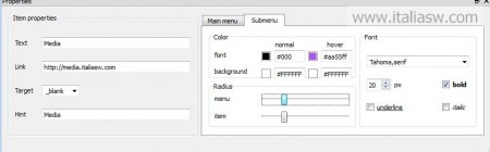 Screenshot - CSS 3 Menu - 02