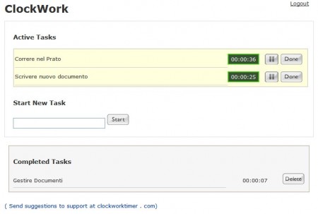 Screenshot - ClockWork