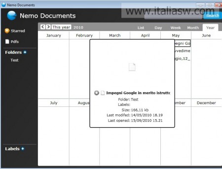 Screenshot  - Nemo Documents