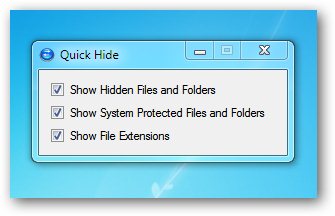 Screenshot - Quick Hide