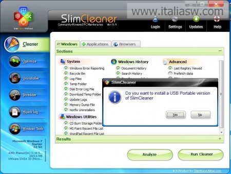 Screenshot - SlimCleaner - 01 - Beta