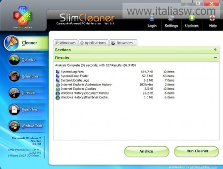 Screenshot - SlimCleaner - 08 - Beta