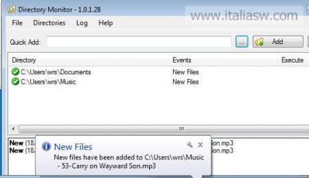 Screenshot - Directory monitor - 02