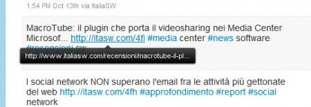 Screenshot - Link Peelr Suggerimento