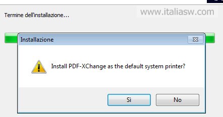 PDF-XChange Lite 4 - Printer Default
