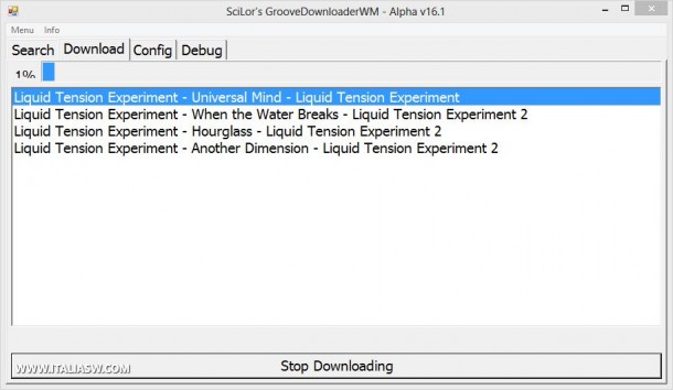 Scilor GrooveDownloaderWM - 02