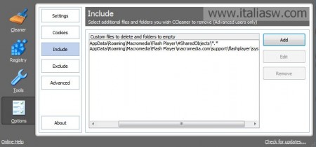 Screenshot - CCleaner Cookie Flash 03