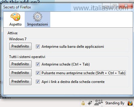 Screenshot - Secrets of Firefox