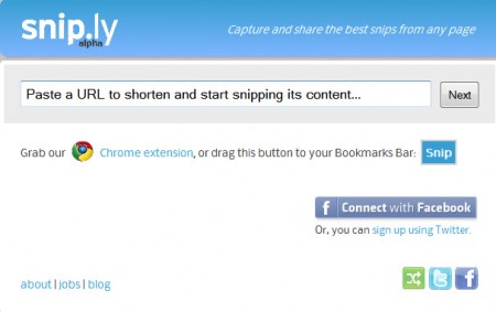 Screenshot - Snip.ly - Main