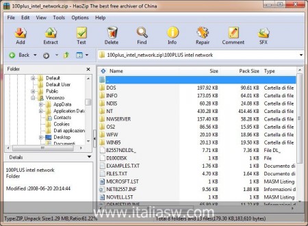 Screenshot - haozip