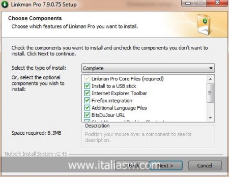 Screenshot - linkman pro_install
