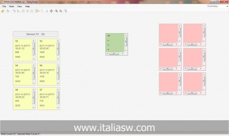 Screenshot - sticky sorter