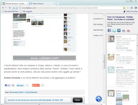 Screenshot - Flock 3.5