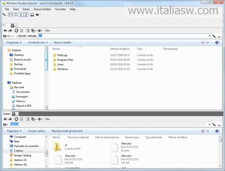 Screenshot - Windows Double Explorer