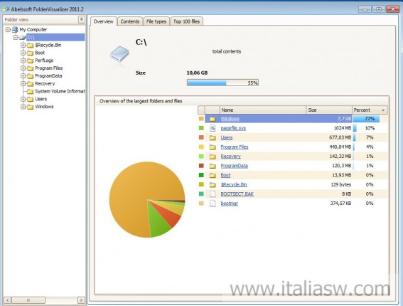 Screenshot - Abelssoft FolderVisualizer 2011 - 01