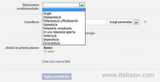 Screenshot - Situazione sentimentale